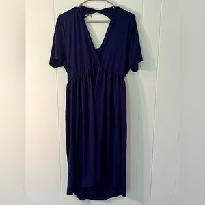 Short sleeve midi dress
